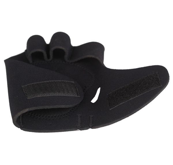 

sx670 1 pair sports fitness gloves hand half finger brace support wrap gym gloves men/women, Black