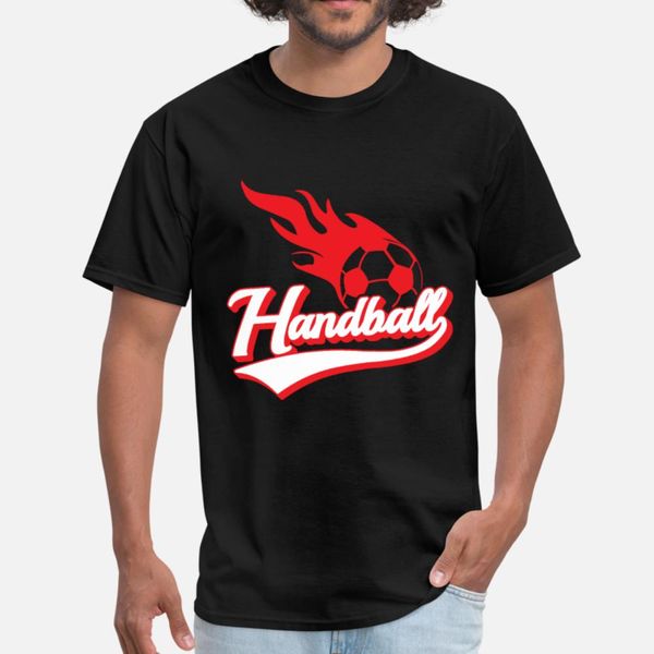 

handball handball design t shirt men design short sleeve crew neck costume fit authentic summer vintage shirt
