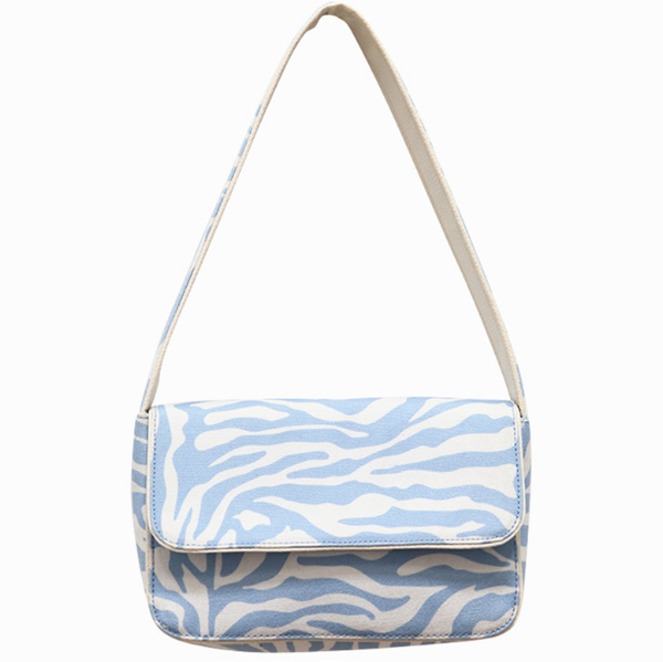 

fashion women bag canvas blue baguette small girl messenger shoulder bag cover female vintage cute koi993