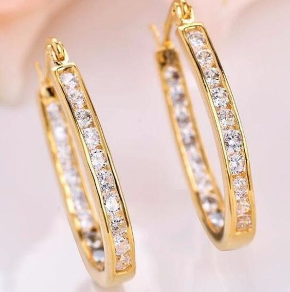 

fashion genuine 18 k gold filled z drop stud earrings jewelry gifts cne fast shipping, Silver