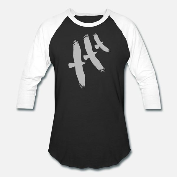 

vulture eagle buzzard three flying birds gift t shirt men knitted cotton round collar letter loose humor summer style trend shirt