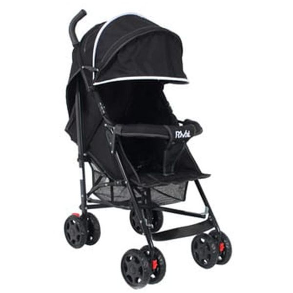 

baston black baby stroller