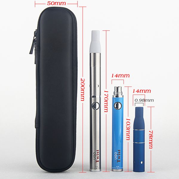 

dry dry vape vaporizers twist cigarette 900 ecigs electronic herbal variable voltage evod 650 portable mah ago starter herb pen ugo kit lpil