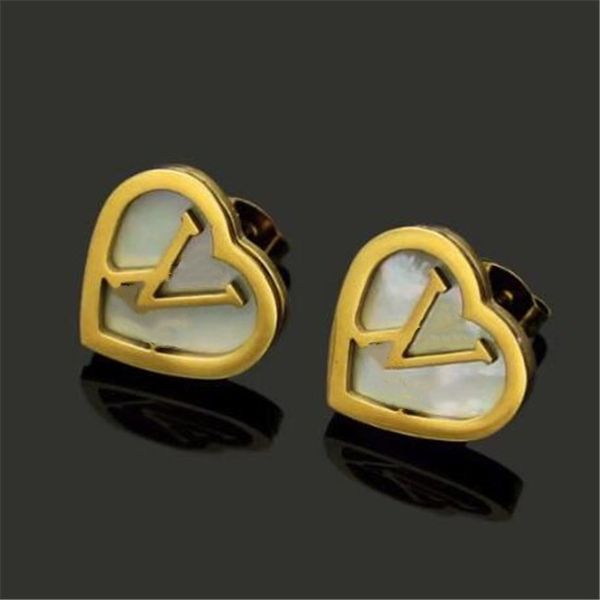 

hoop earrings arrival heart ear studs stainless steel earrings love earrings for women wedding jewelry women earring, Golden;silver
