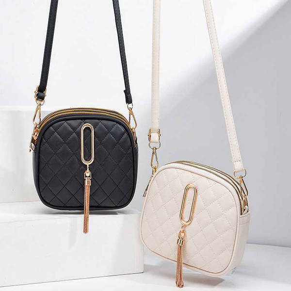 

women's bag 2020 new large-capacity pu tassel women's bag with simple one-shoulder trend and versatile slung