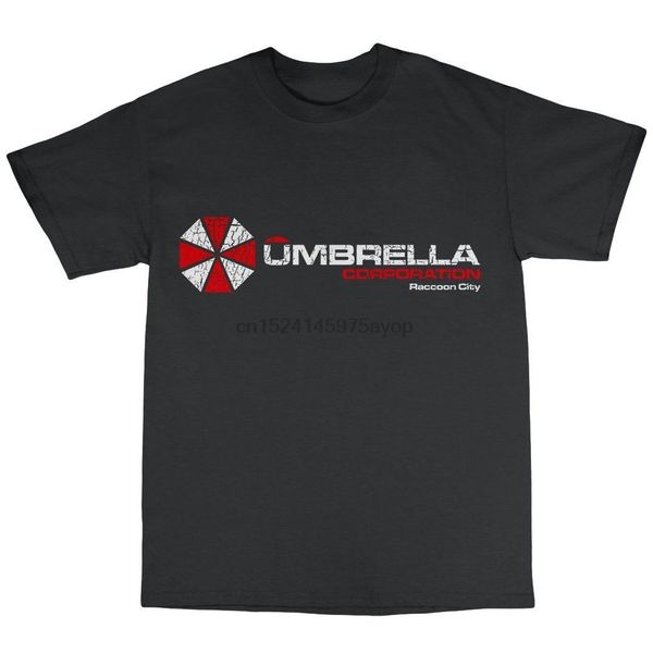 

umbrella corporation t-shirt evil resident afterlife computer game printed t shirts short sleeve hipster tee