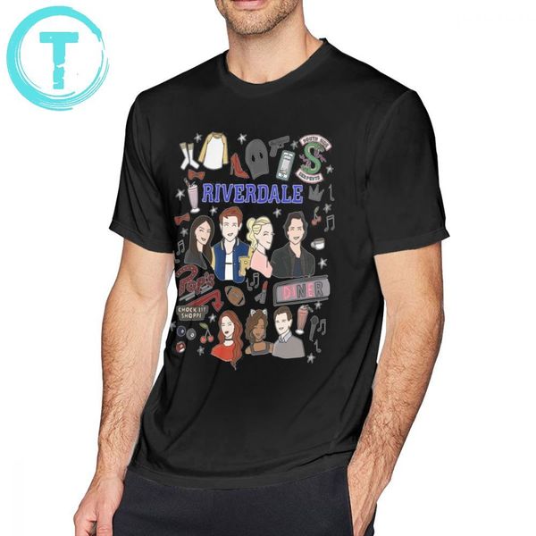 

riverdale t shirt riverdale t-shirt oversized classic tee shirt graphic short-sleeve funny mens 100 percent cotton tshirt