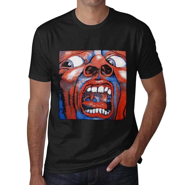 

king crimson men's t-shirt printing 100% cotton trendy short sleeve t-shirt(2