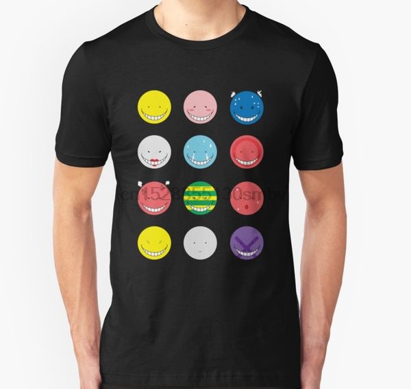 

men tshirt koro sensei emotions t shirt women t-shirt tees top