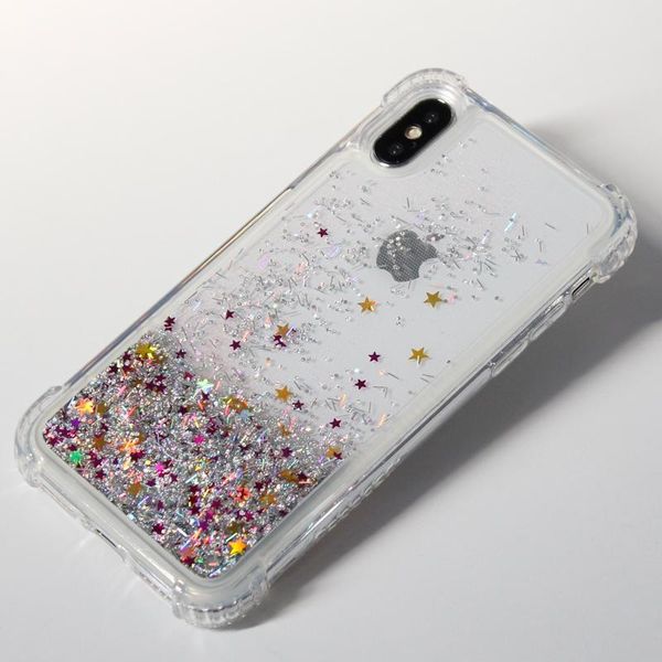 

girl fashion case for coque iphone 11 for galaxy s20 ultra case for samsung galaxy s10 plus rhinestone glitter transparent liquid tpu cover