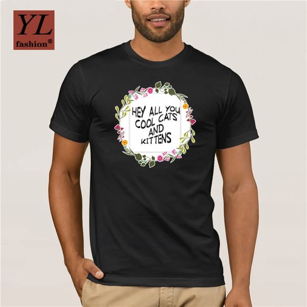 

2020 summer fashion printed men s t shirt cool cats and kittens t shirt