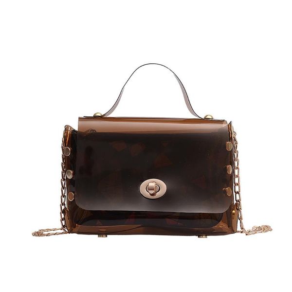 

women bag transparent messenger simple fashion shoulder small square sac main femme torebka damska shopper torebki damskie