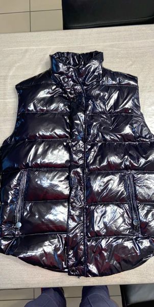 

men winter vest jacket zipper reflective casual trench hoodie windbreaker coat fashion matte vest