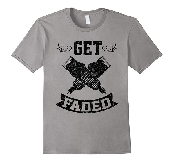 

2019 новый летний прохладный tee рубашка смешные получить увядшие футболку бритва парикмахерская парикмахерская meme подарков хлопок футболк