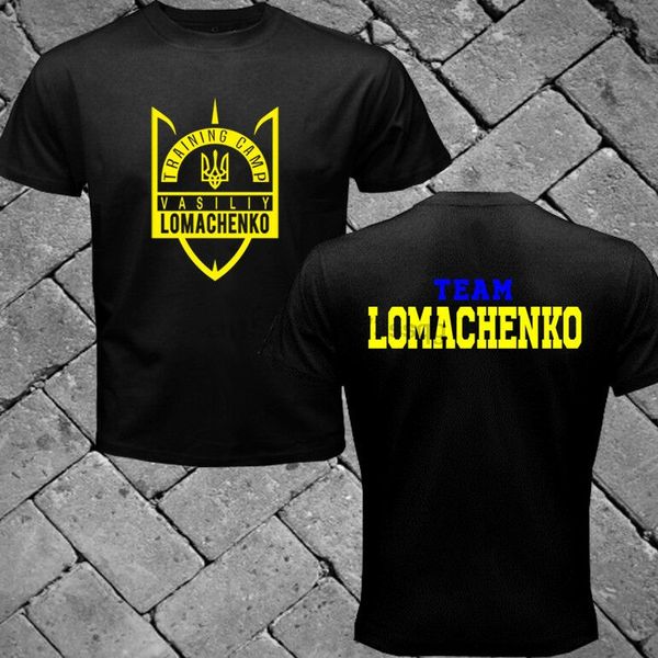 

team lomachenko vasyl lomachenko ukrainian boxer t shirt black