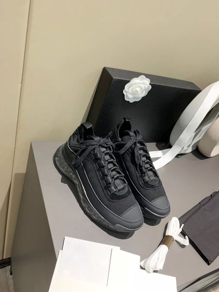

2020 luxury women's casual shoes, good quality lace up designer sneakers, popular women's trainers, designer g36299 sneaker1, Black