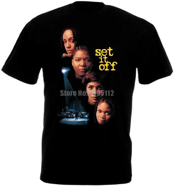 

set it off movie poster mens summer t-shirt weird shirt white shirts 3d print t shirts for fitness kepixb