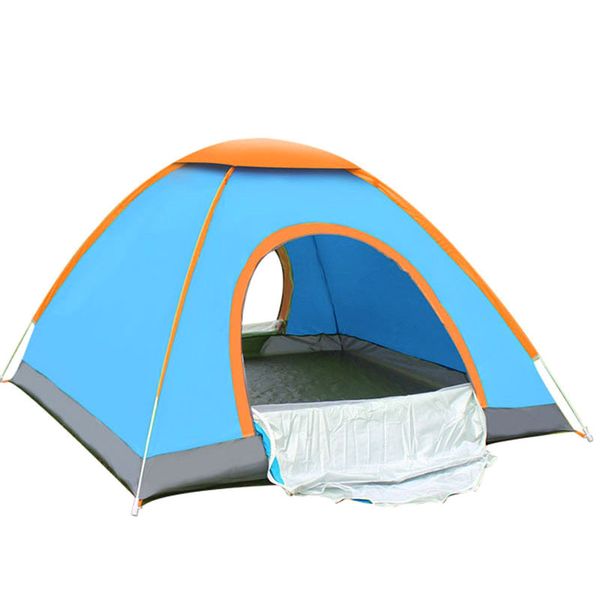 

tents and shelters outdoor tent portable single layer for mountaineering camping waterproof with skylight uv protection