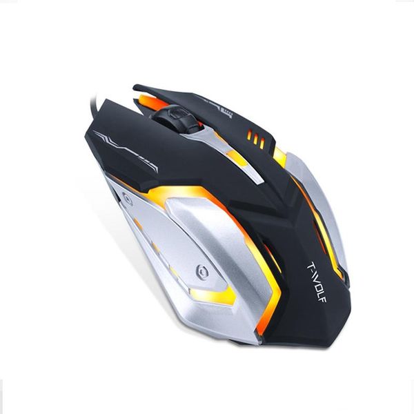 

professional gaming wired mouse charging colorful luminous game mouse desknotebook general usb for all computer