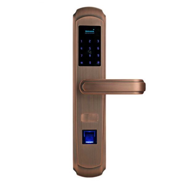 

security fingerprint password smart door lock wifi