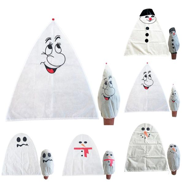 

non woven fabric reusable breathable easy install coldproof cute christmas tree pest control indoor outdoor protective cover