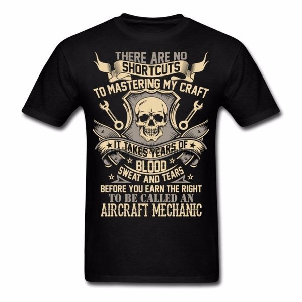 

2020 summer new brand t shirt men casual fitness funny o neck t shirt aircraft mechanic cool short sleeve men t shirt