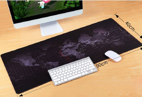 

portable folding world map keyboard pad oversized mouse pad office desk deskrest pad notebook computer games