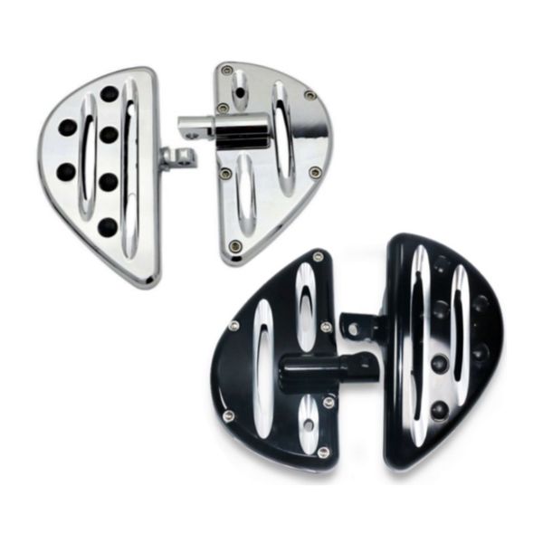 

cnc rear shallow cut passenger floorboards for harley touring street glide
