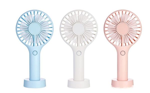 

portable rechargeable fan with lithium battery usb charging cooling handheld mini outdoor fan pocket fan 3 colors