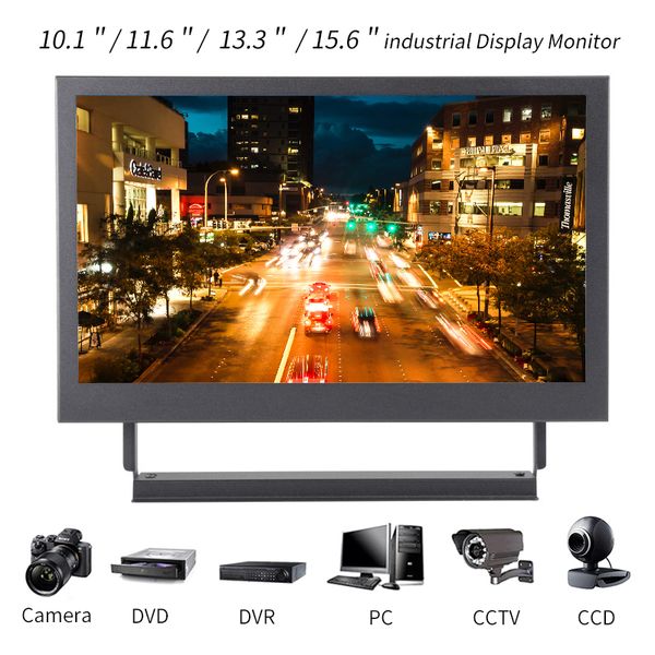 

monitors 13.3/15.6'' 1080p portable computer monitor pc ps3 ps4 360 hd ips lcd 10.1/11.6 industrial display for camera