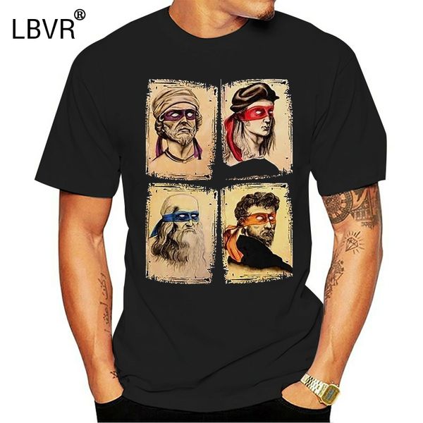 

donatello leonardo raphael michelangelo t-shirt