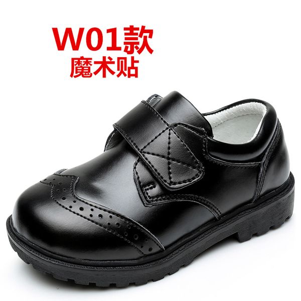 

fashion dress shoes for big kids boys 2020 year new spring/autumn 3 -14 years boys teens studenrs formal/dancing leather shoes, Black;grey
