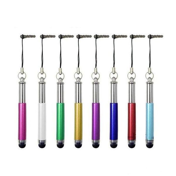 

wholesale 1000pcs/lot colorful retractable stylus touch screen pen for android mobile phones tablet pc mid
