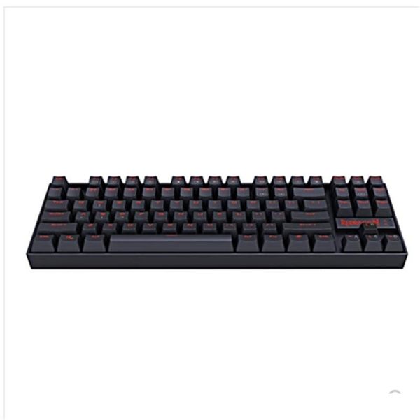 

redragon red dragon k552 monochrome backlit e-sports game 87-key mechanical keyboard keyclick cross-border e-commerce sales