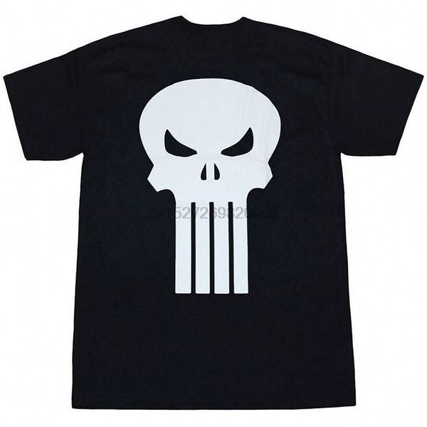 

punisher classic logo t-shirt new present casual tee shirt