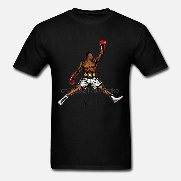 

new arrivals 2020 men's fashion fly mohammed ali printed t shirt funny tee shirts hipster male cool