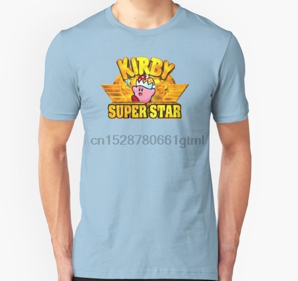 

men short sleeve tshirt kirby super star (snes) title screen t shirt women t-shirt