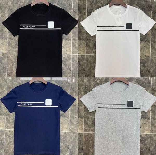 

mens fashion summer t shirts men's casual tee embroidery polos t shirts high street trend grace shirt clothes m-3xl 4colors, White;black