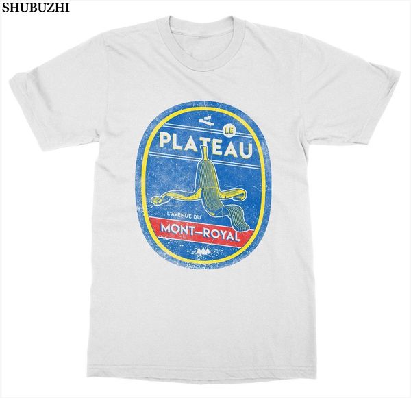 

shubuzhi new men's le plateau монреальский t-shirt квебек канада город french hood mtl канадиенс tee shirt