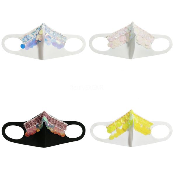 

fasion bling wasable маска уход sield вс цвет золото elbow блестки сины famount маски anti-dust mout mas # 513 # 921, Black