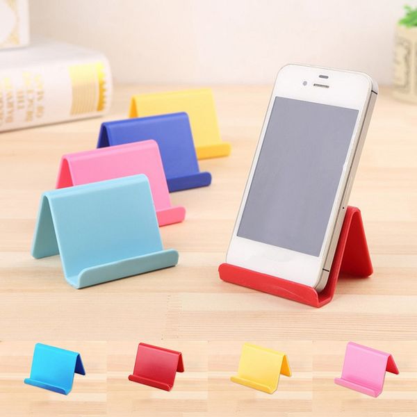 

mini mobile phone holder tablet stand deskstand candy fixed holder 5 color price for xioami huawei