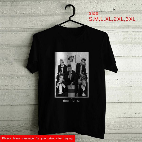 

poster why dont we t shirt size s-5xl