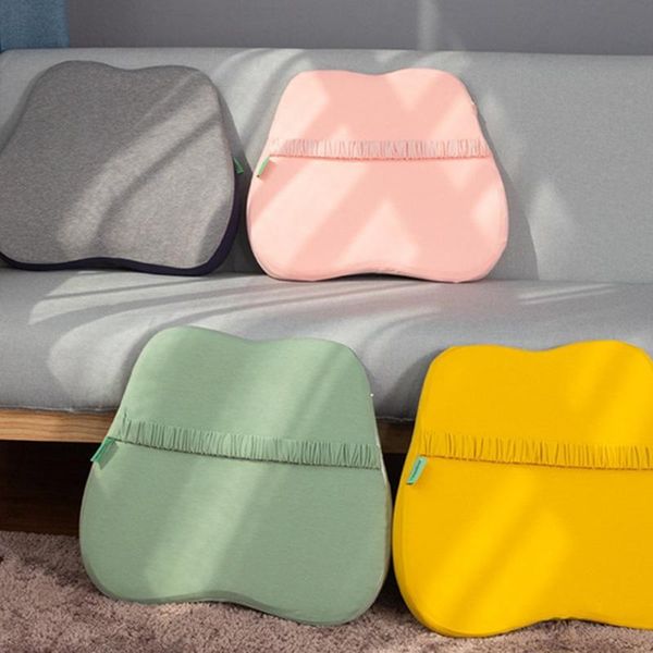 

memory foam lumbar support cushion for back waist orthopedic pillow coccyx office chair cushion car seat pain relief massage pad
