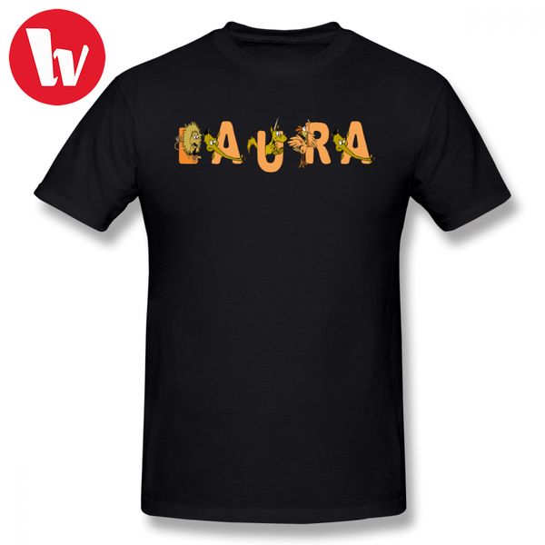 

laura tee shirt letter print graphic t shirts short sleeve casual t shirt summer male 100% cotton t-shirt awesome tee shirts