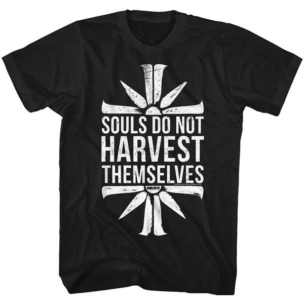 

far cry edens gate t-shirt harvest quote video game black cotton sm - 5xl