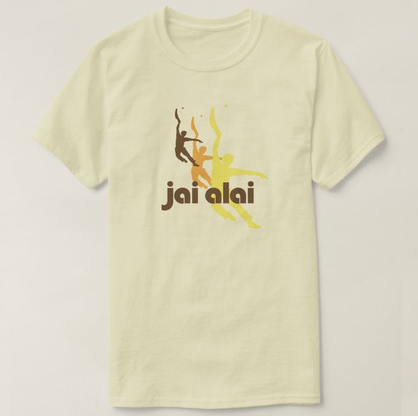 

2019 printed men t shirt cotton short sleeve jai alai vintage tee women tshirt