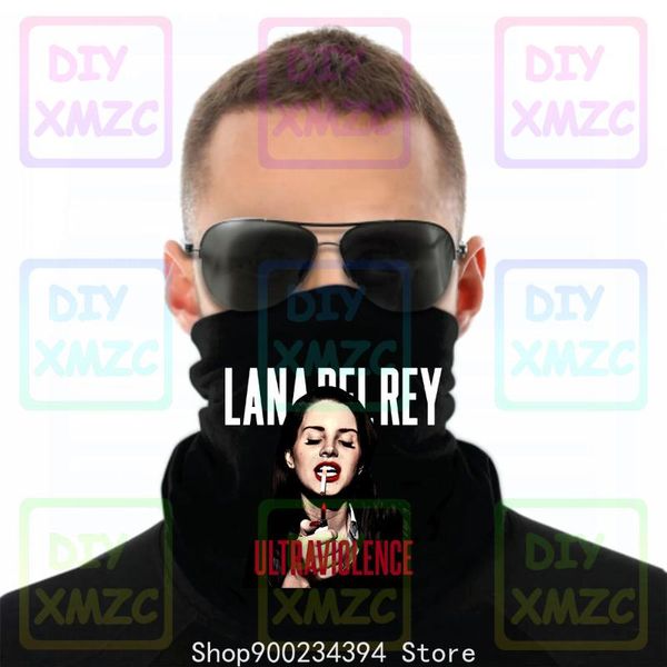 

scarves lana del rey ultraviolence bandana black men women 1 casual plus bandanas hip hop style s, Blue;gray