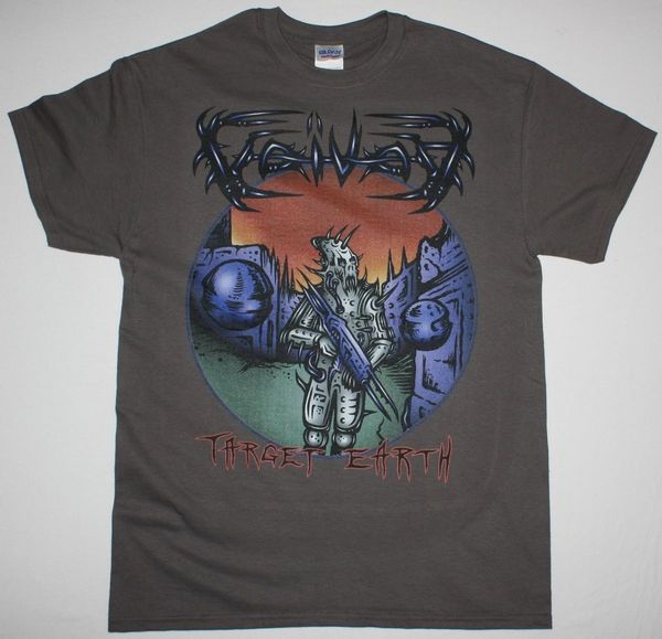 

voivod target earth 2013 техно progressive thrash вои vod новая серая футболка лето шея о тройник бесплатная доставка дешевый тройника