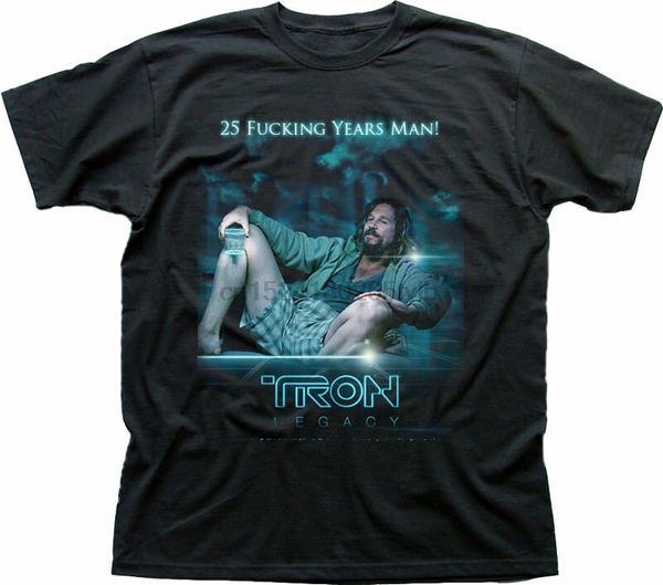 

tron legacy big lebowski dude flynns arcade encom funny cotton t-shirt 9837