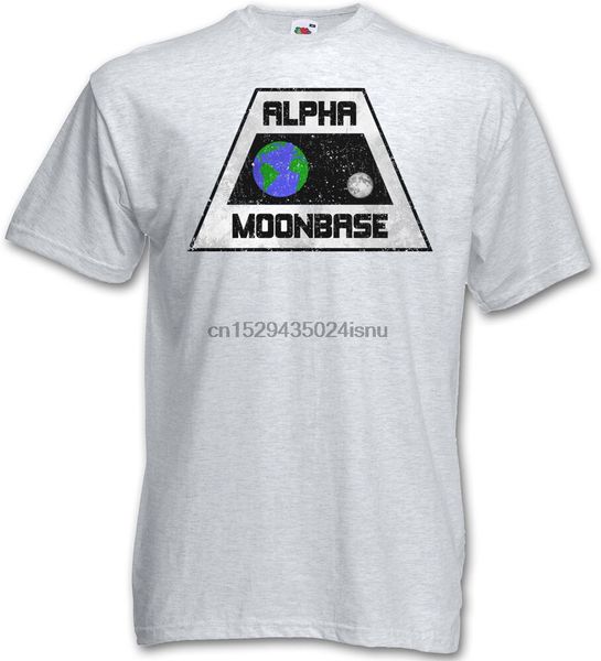 

vintage alpha moonbase logo t-shirt - anderson 1 tv space 1999 gerrie